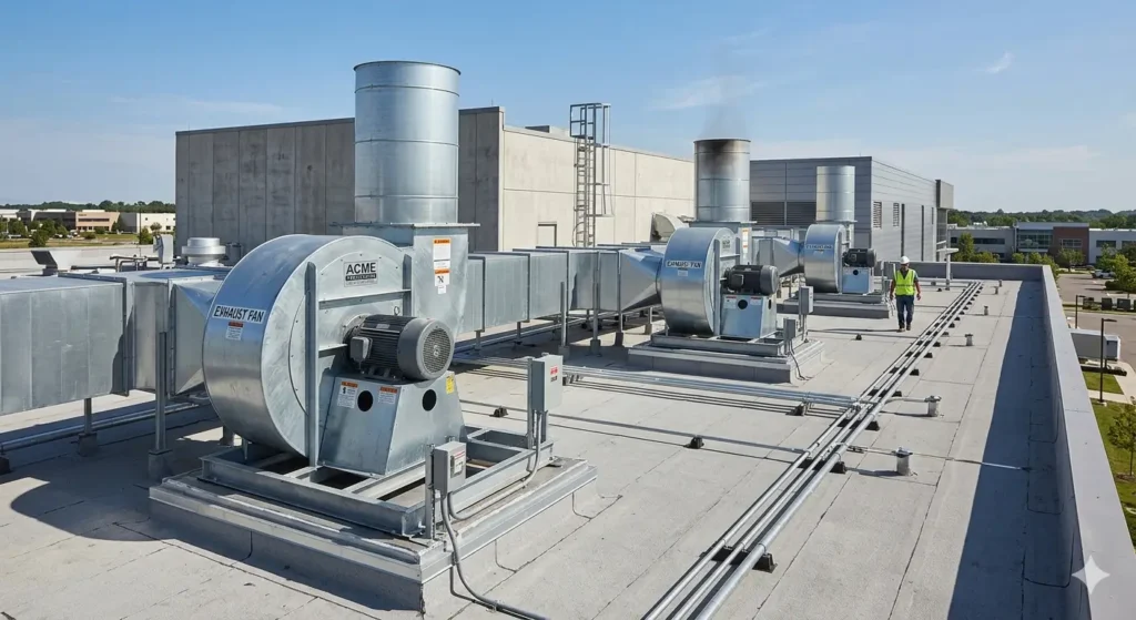 Considerations for Commercial Exhaust Fan Installation